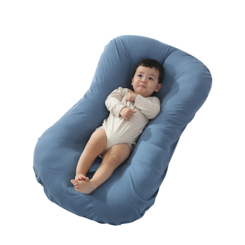 Anti-uterus bed-in-bed for newborn babies 0-1 years old, anti-pressure and spitting-up, side sleeping, coaxing, feeding, and baby bed for going out