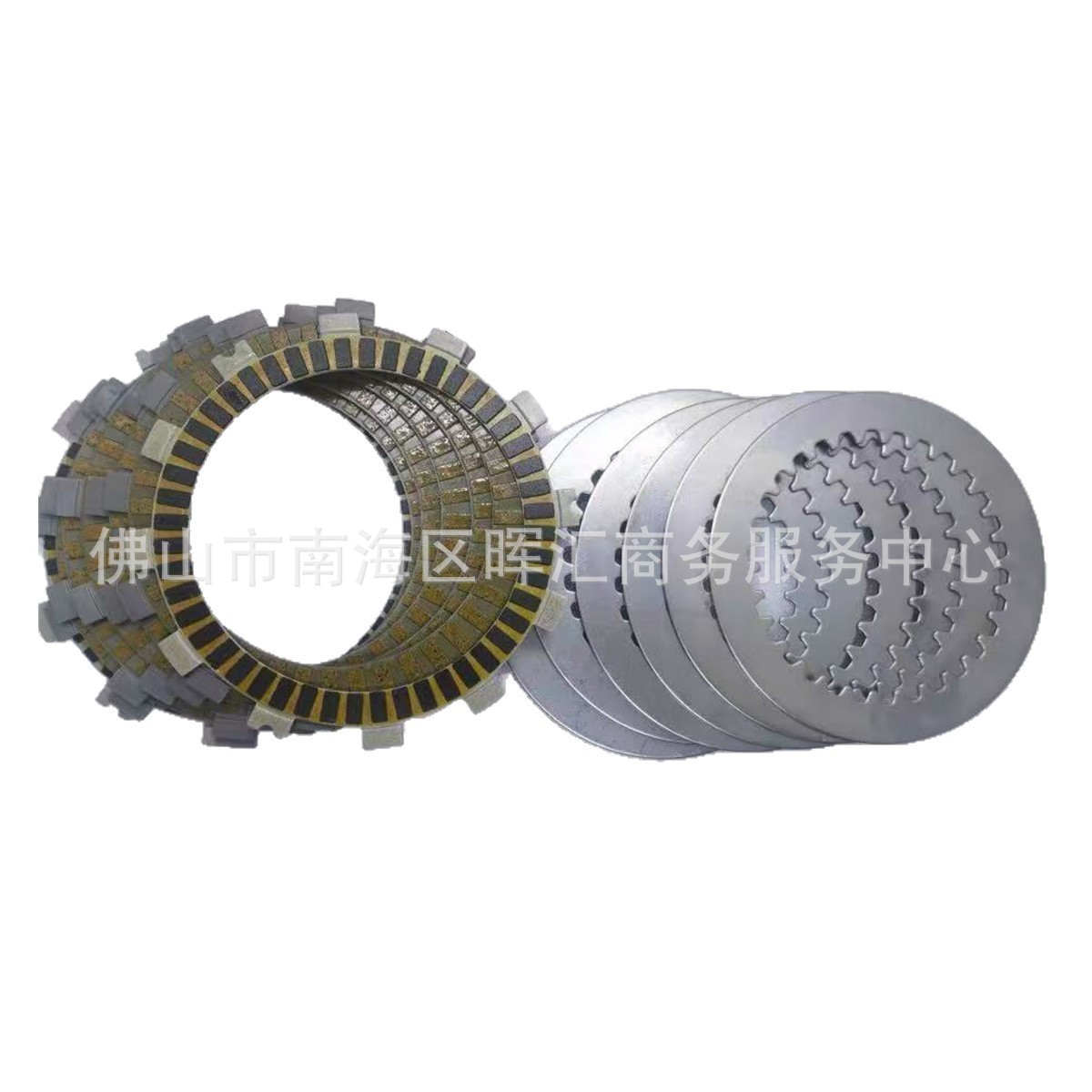 Placa de embrague + placa de acero (base de papel)
