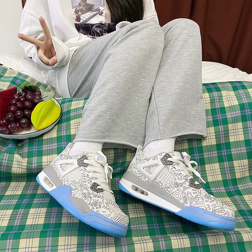 Shoes for women ins trendy cushion running shoes  new ulzzang Hong Kong style versatile casual sports dad shoes for women