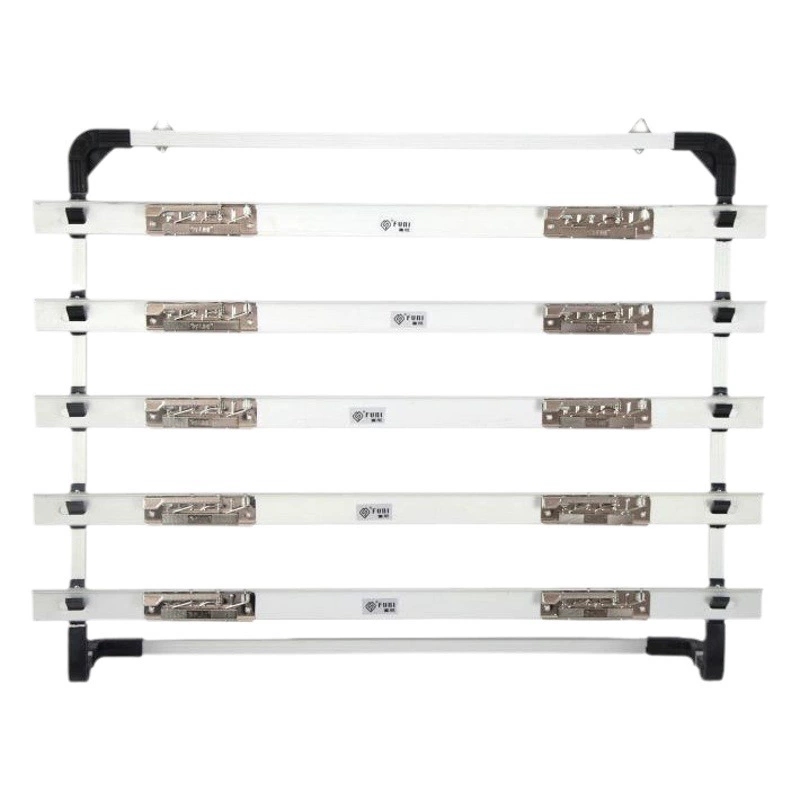 Funi алюминиевый сплав длинная труба плоская Труба Квадратная Труба газетный зажим Инженерные чертежи офисный газетный зажим газетный стеллаж аксессуары зажим