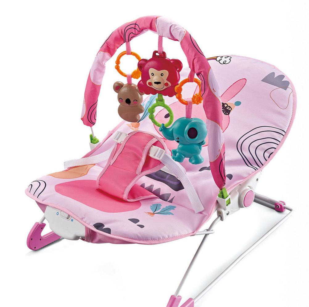 Mecedora transfronteriza para bebés, mecedora de vibración musical multifuncional para bebés, silla de ocio para niños, silla reclinable