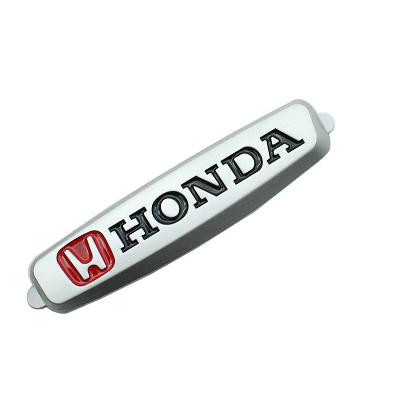 Honda-vermelho prateado / Dedução de cartão longo