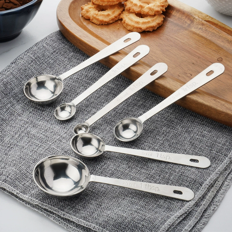 Measuring spoon stainless steel, set, thermometer, Amazon, simple and elegant design