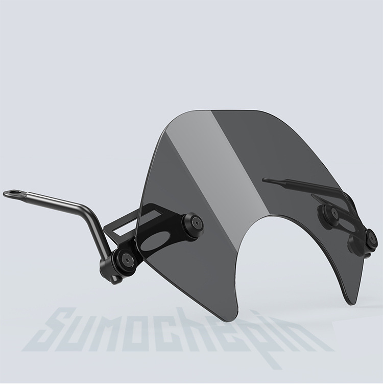 Suitable for Honda Ns125La Windshield Small Windshield Competitive Windshield Retro Accessories Ns150La Front Windshield Modification