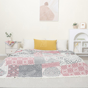 New Gauze Blanket, Cotton Towel Quilt, Four-season Nap Blanket, Double Air-conditioned Blanket