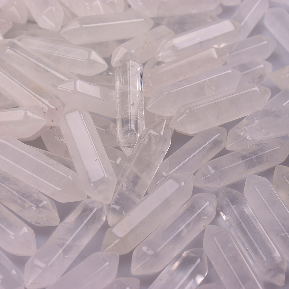 6g Weight Pendant Jewelry Making Type 8*32mm Jewelry Making Size DIY Jewelry Accessories Classification 1 Piece Quantity Crystal Material Hexagon prism Pattern Simple Style Style 1 Piece 8*32mm Crystal Hexagon Prism Pendant 6