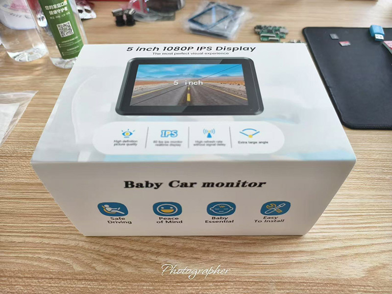 Carbabymonitor Amazon Hd Infrared Night Vision Display for In-Car Baby Safety Monitoring