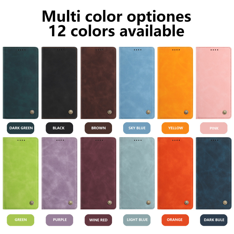 Suitable for Samsung S26 Ultra Skin-Feel Magnetic Suction Solid Color Leather Case S26Plus Magnetic Flip Cover S25Fe Protective Case Suitable for Samsung S26 Ultra Skin-Feel Magnetic Suction Solid Color Leather Case S26Plus Magnetic Flip Cover S25Fe Protective Case