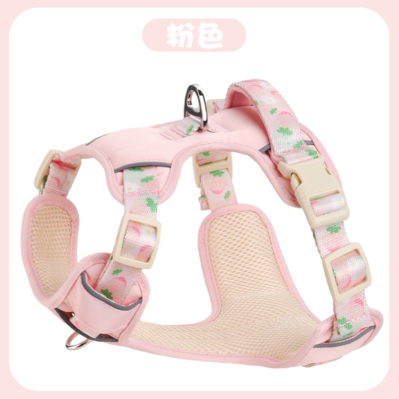 ✅ 犬用リード、調節可能なペットベスト型ハーネス、大型犬、中型犬、小型犬用、防爆、脱走防止、犬の散歩用|undefined