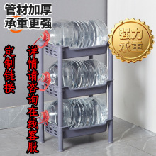 多层置物架厨房放菜架子落地收纳架塑料四层水果蔬菜大号整理架子