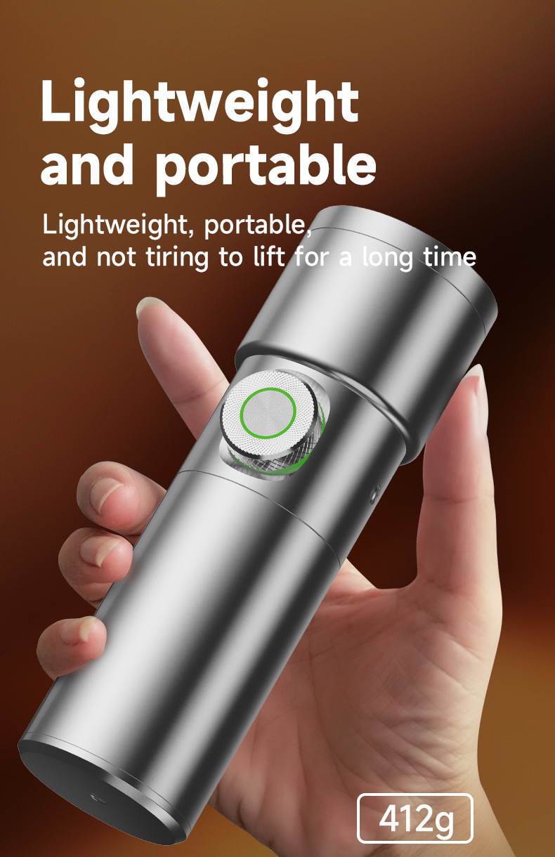 Photography Flashlight, Imaging Light Insert, Magnetic Attachment, Modeling Flashlight, Light Effect Beam Tube, Portable High-Power Flashlight