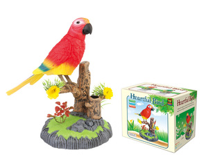 Hot selling West Knight genuine HL506GH simulation voice control Bird children's educational induction electric children's toys