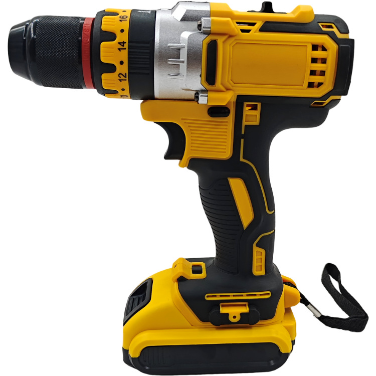 Comercio exterior nuevo producto caliente 21v impacto hierro pinza taladro de litio conjunto taladro de impacto taladro de mano taladro de perforación