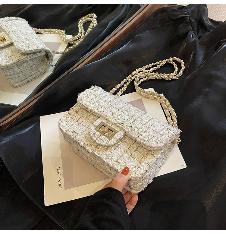 Borsa a tracolla donna con catena piccola borsa a spalla elegante_voghion.com