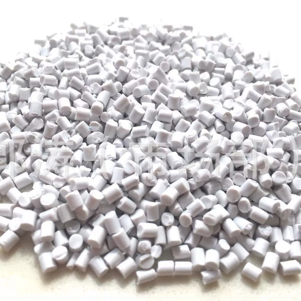 pom赛钢再生塑料颗粒塑料米破碎料 白色pom再生料回料二次料颗粒