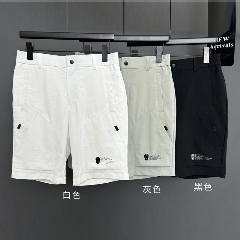 Golf Clothing Men's Shorts Mid-Pants Slim Korean Style Summer Quick-Drying Breathable Sweat-Wicking Golf Bottoms Five-Point Pants