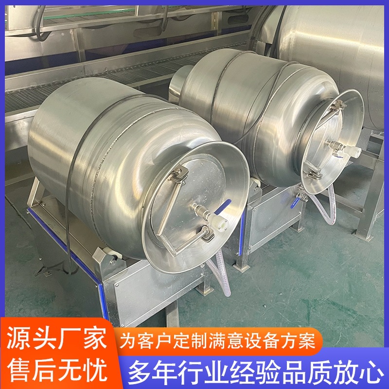 供应嫩化鸭肉腌肉机 不锈钢真空变频滚揉机 真空滚揉机 包邮