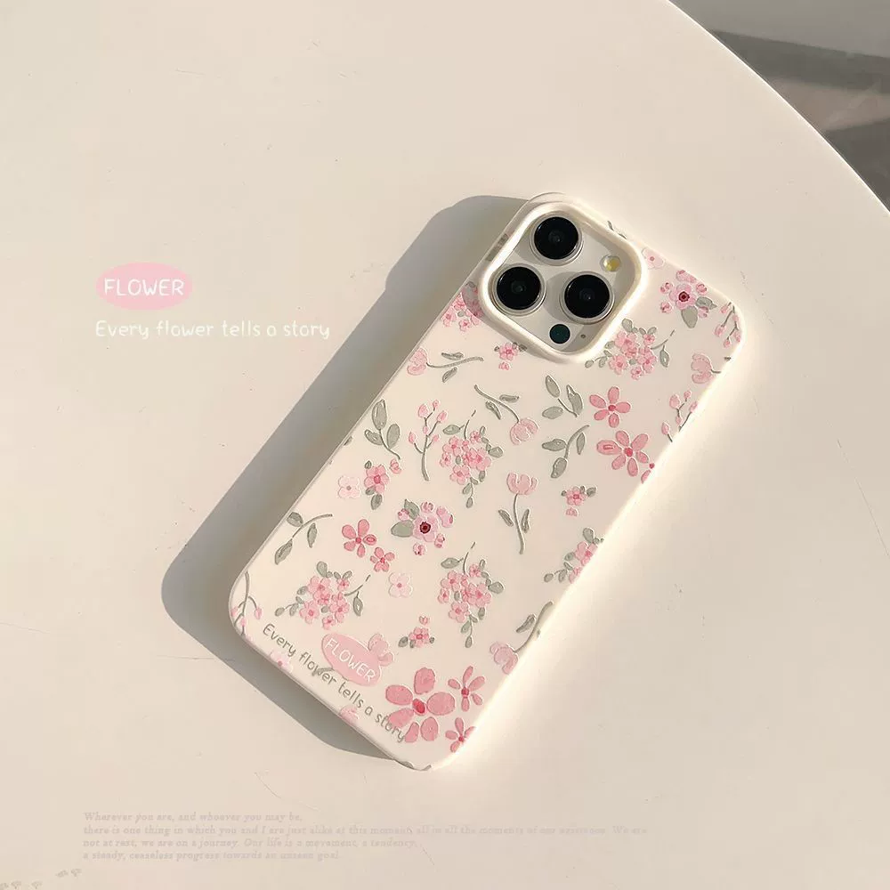 Чехол для телефона (Apple) iPhone16, iPhone15 Pro, iPhone16 ProMax, кружевной белый цветок, мягкий TPU