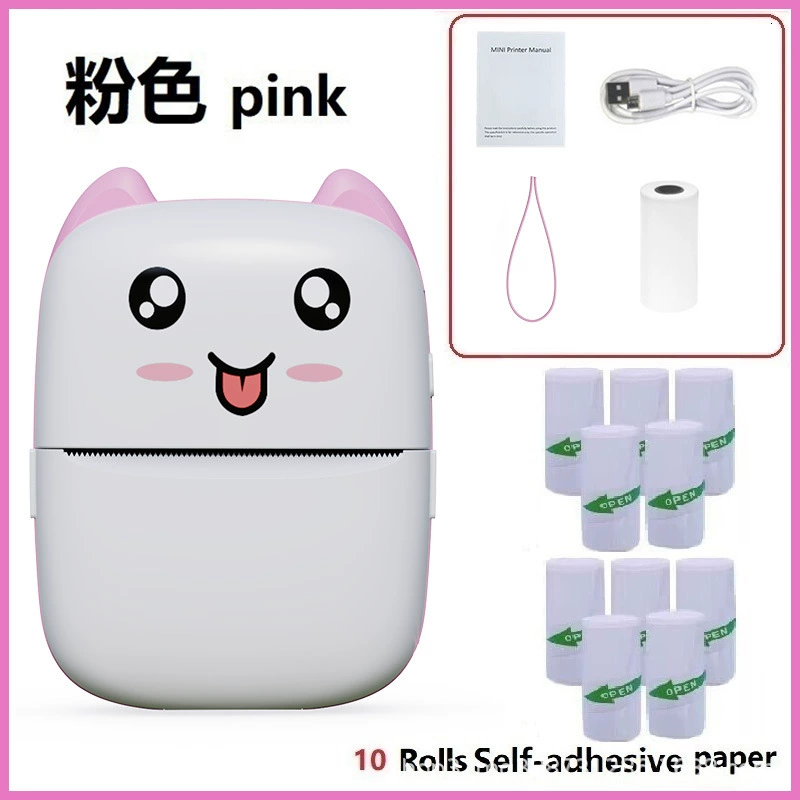Pocket small handheld printer for students