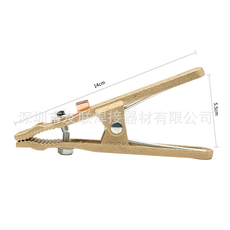 260A Машина для резки с утолщением из чистой меди Аргонно-дуговая сварка Плазменный зажим для заземления Сварочный зажим Медное заземление Трансграничное эксклюзивно