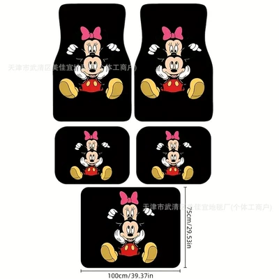 car mats trunk mat storage – Universal Foot Pad - car-five-piece-set-4-five-piece-set-33x4444x68cmx2-and-75100cmx1