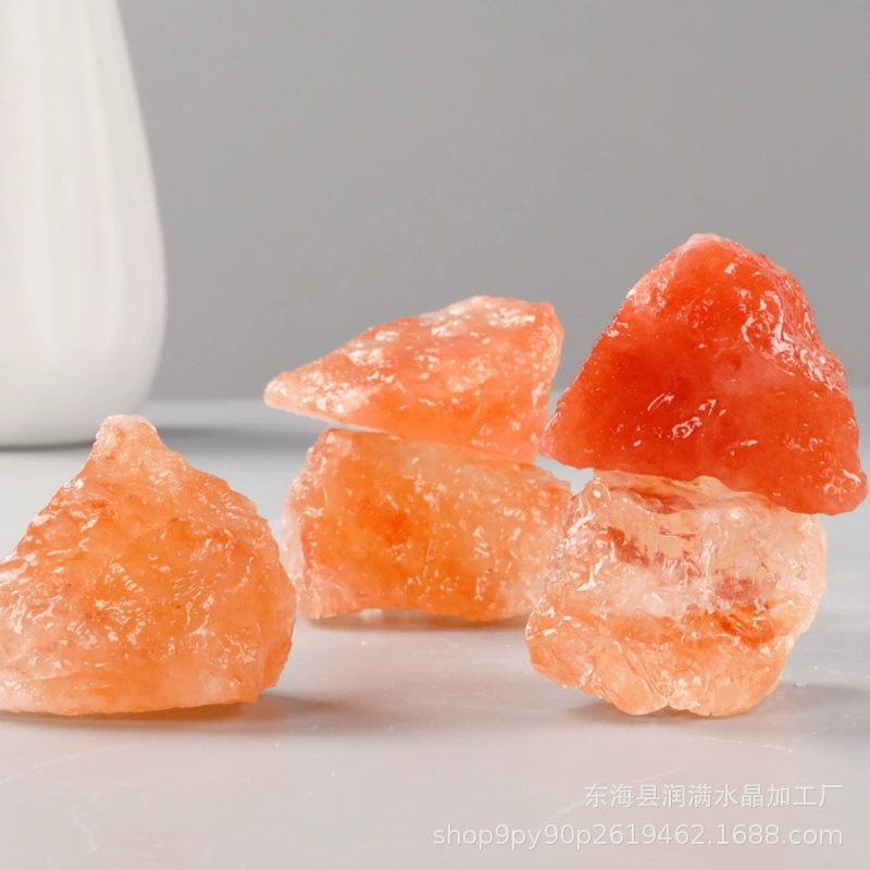 Поставляет производитель оранжевый кристаллы соли rough stone, камень арома, кристаллы аром. камня, украшения для бонсай