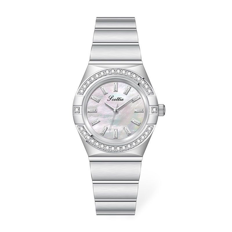 80g Weight Tempered Glass Mirror Material Alloy Strap Material Watch Classification Pointer Display Type Butterfly Double Snap Buckle Style Round Dial Shape Holiday, Office, Daily Occasion Quartz Movement Round, Rectangle Pattern All Seasons Season Women's Gender Casual, Elegant, Glam Style Casual Elegant Glam Round Rectangle Butterfly Double Snap Quartz Watch 13