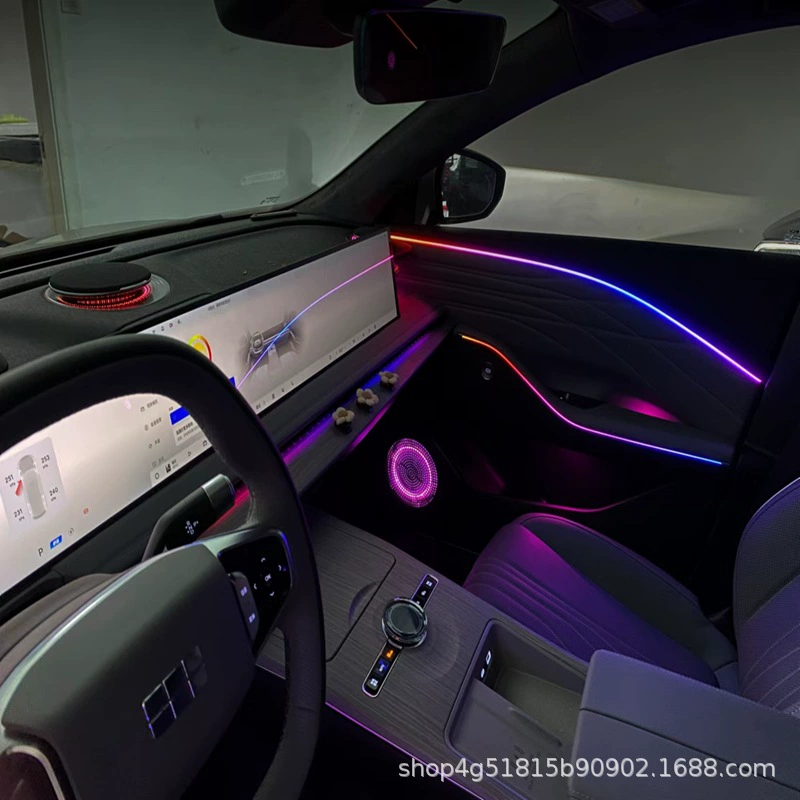 Подходит для атмосферы 24 Geely Galaxy E8, динамическое световое окно Phantom, управляет светом атмосферы, переносит свет атмосферы