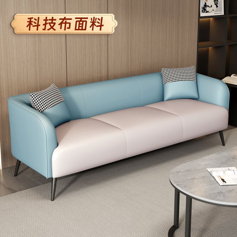 北欧ファブリックダブル3人用ライト高級猫スクラッチレザーソファ小さなアパート賃貸アパートホテルリビングルームチェスとカードルーム