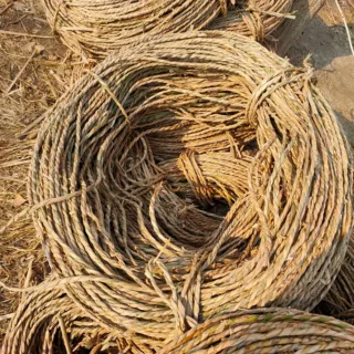 源头直供蒲草绳编织工艺品原材料可定制多种规格蒲草绳草编绳手工