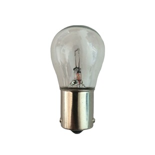 Car reversing light 1156 12V21W flat foot single point halogen bulb 1073 S25