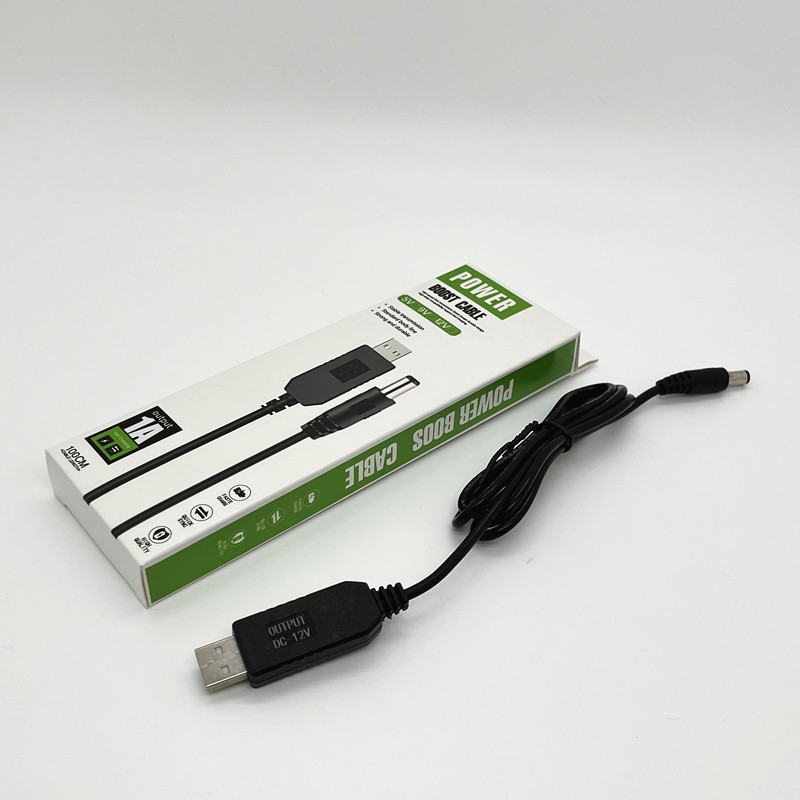 12v昇圧線5v回転12v 9v usb中継線昇圧線usb回転線dc線ルータ|undefined