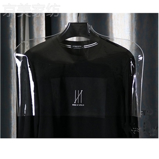 Thickened Bag Clothing Store Transparent Dust Cover Plastic Household Half-length Coat Western Clothing Clothes Protection Outside Full