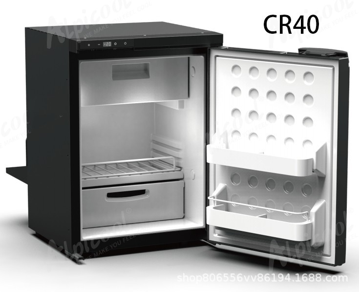 Rv, Yacht, Car, Dual-Purpose Vehicle Refrigerator, Binghu 12V24V Universal Modified Freezer, Refrigeration and Freezing for Camping