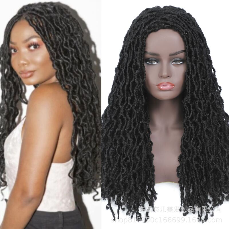 Gypsy Locs Wigs Long Gypsy 24inch Crochet Wig Dirty Braid Hoodoo African Mechanism stretch net Gypsy Locs Wigs Long Gypsy 24inch Crochet Wig Dirty Braid Hoodoo African Mechanism stretch net