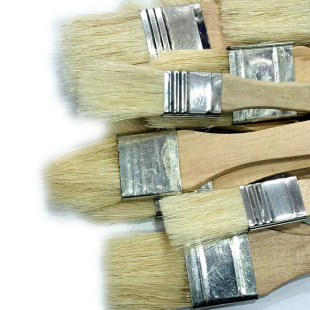 J81 Painting Pig Hair Thickness Brush Hard Bristle Brush Pig Bristle Paint Pen Barbecue 71 Board Brush Other G3