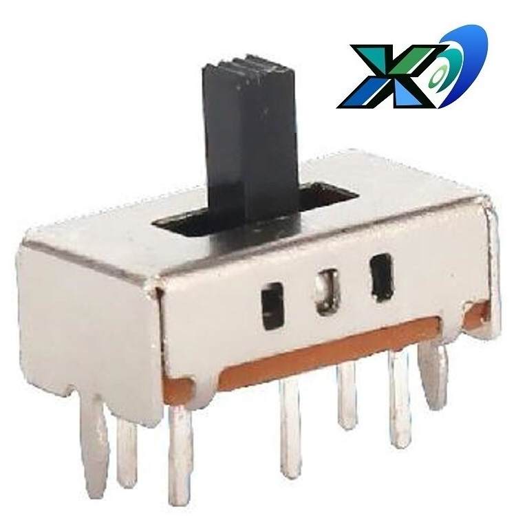 两档波动开关3档8脚  直柄3档拨动开关  三档滑动开关立式正拨