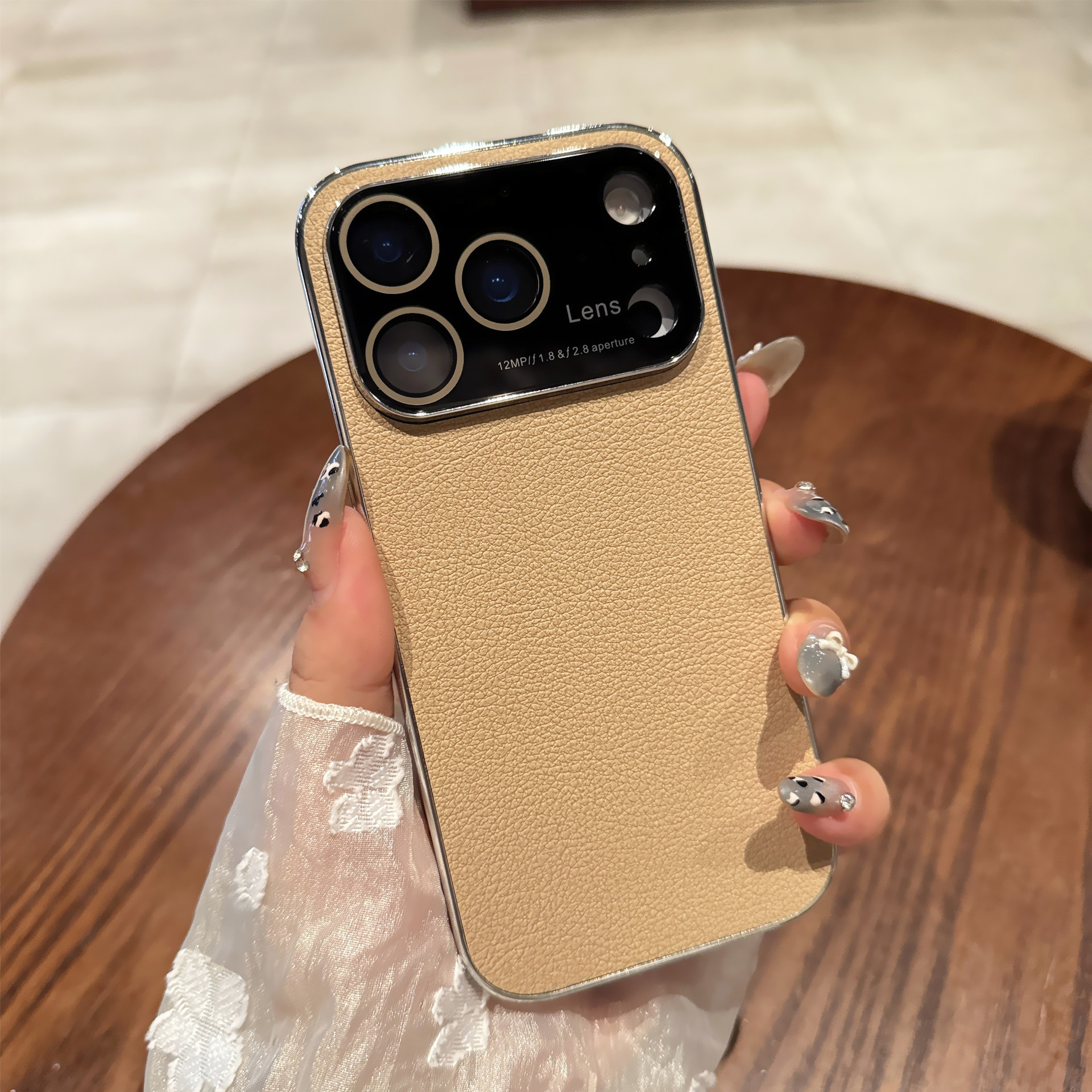 Nuevo Apple 17 serie de caso de teléfono celular gran ventana de segundo cambio de piel de seis colores 17 funda de prómax al por mayor