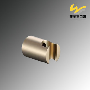 Fixed Shower Head Hose Holder Bathroom Electroplated Wall-Mounted Spray Gun Bracket Base Shower Fixture