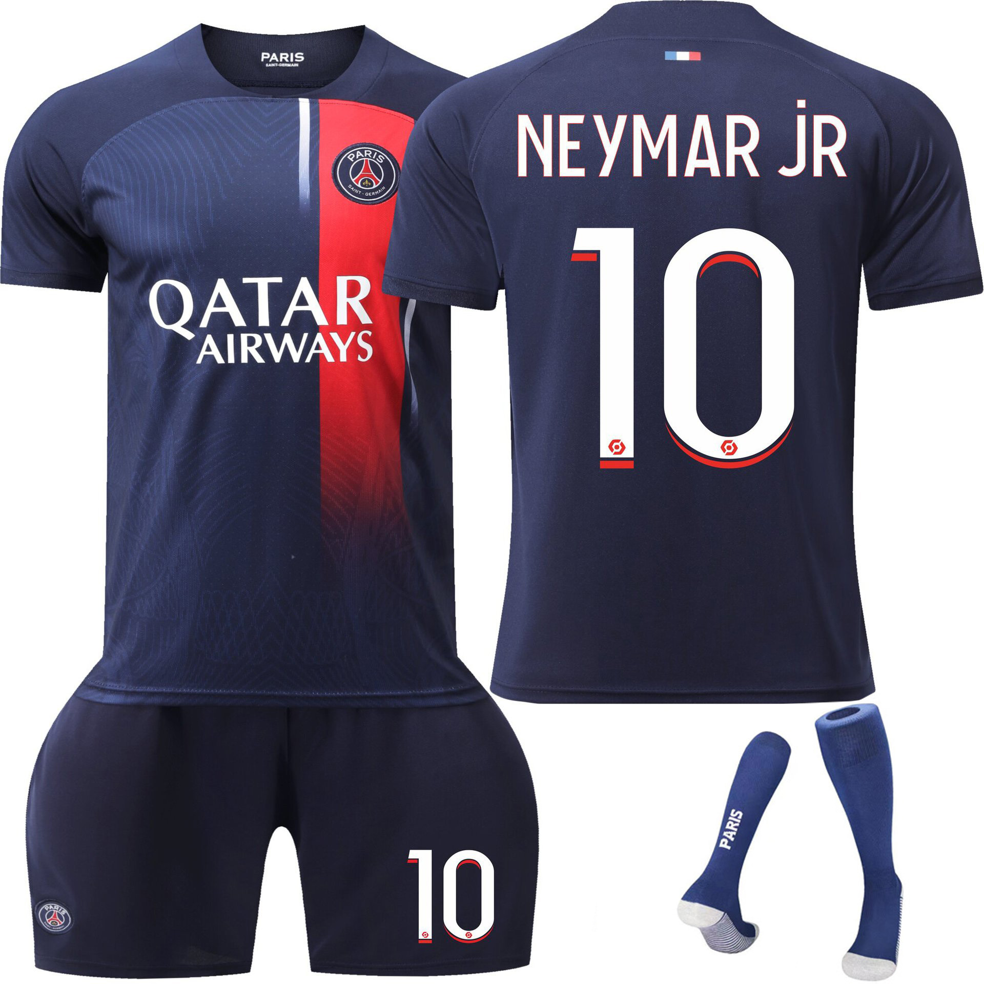Paris Saint-Germain uniforme de fútbol 23 niños bola uniforme N ° 30 nemalm bapei Li gangren bola ropa grupo compra