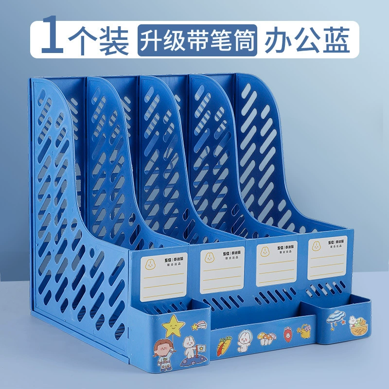 Capacious storage box, bookshelf, storage system for documents