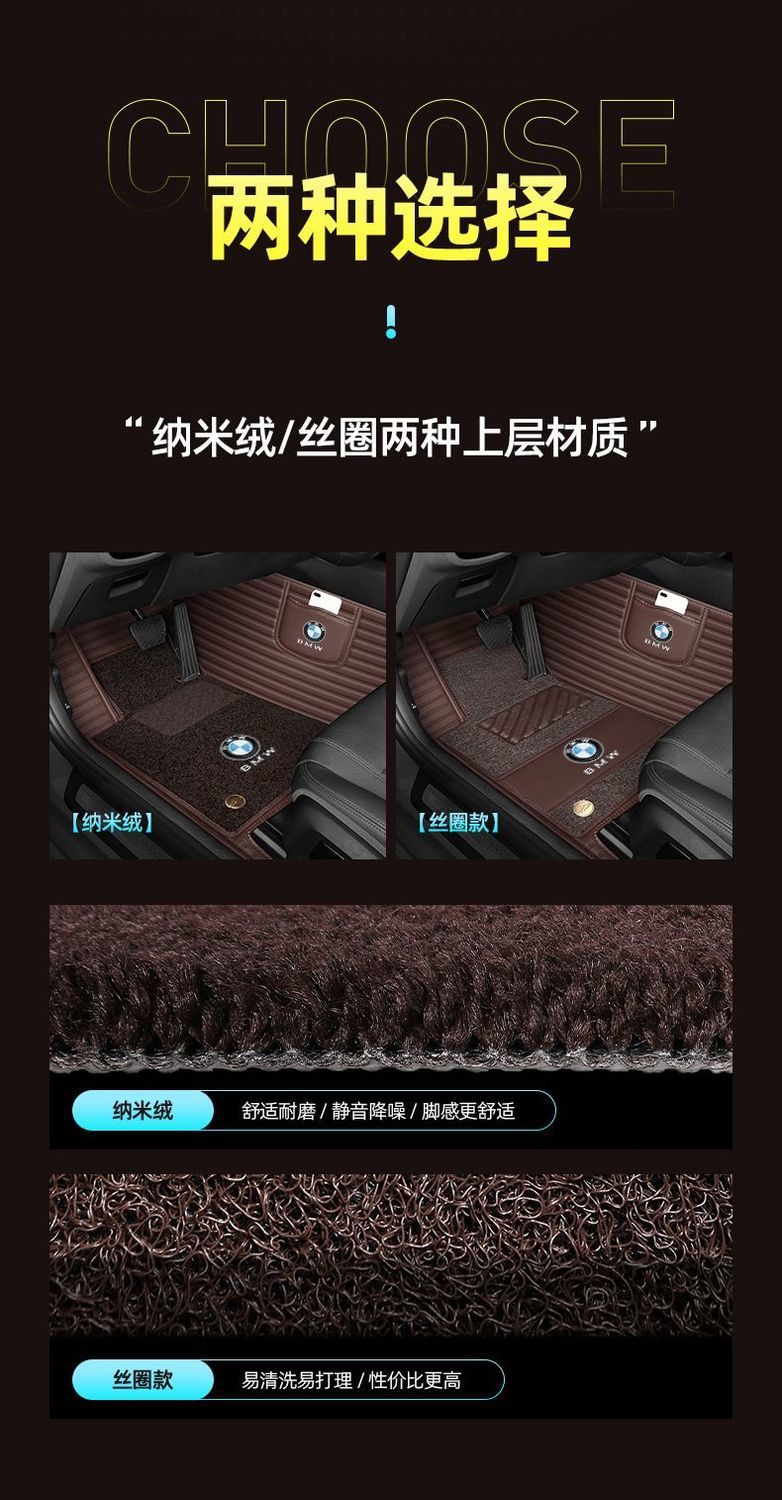 Suitable for Lincoln Z, MKC, Aviator, MKZ, MKX, Continental, Navigator, and MKS car full-cover floor mats