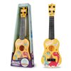 Guitar, toy, realistic ukulele with a score, music musical instruments