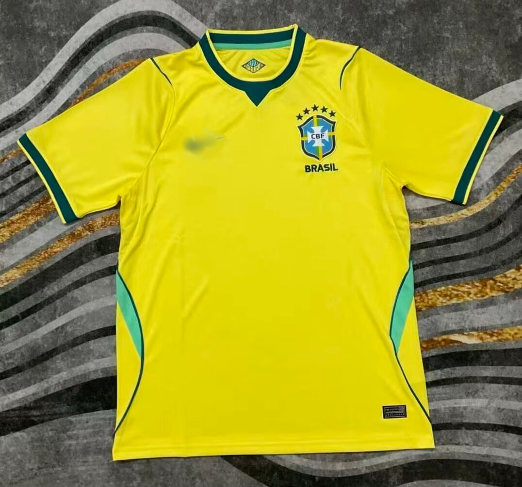 2627 Camiseta de fútbol de la Copa del Mundo Brasil Palmeiras Flamenco Camiseta de fútbol de manga corta