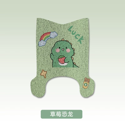 Electric vehicle foot mat – M20-D Electric Vehicle Foot Mat - strawberry-dinosaur-yadi-m20-d