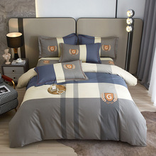 家纺60支全棉四件套春夏四季款被套罩1.8床4件套婚庆礼品批