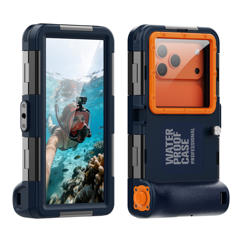 Cross-Border Waterproof Sports Snorkeling iPhone Protective Case Underwater 15m Suitable for Samsung Diving iPhone Waterproof Case