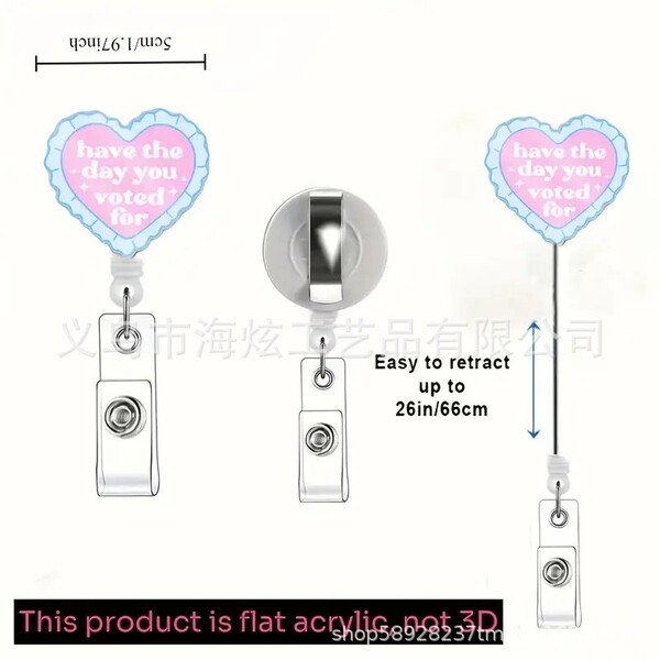 acrylic cartoon badge