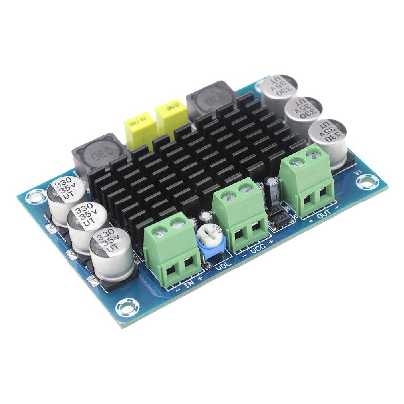 XH-M542 моно 100 Вт плата цифрового усилителя мощности TPA3116D2 плата цифрового аудиоусилителя 12-26 В