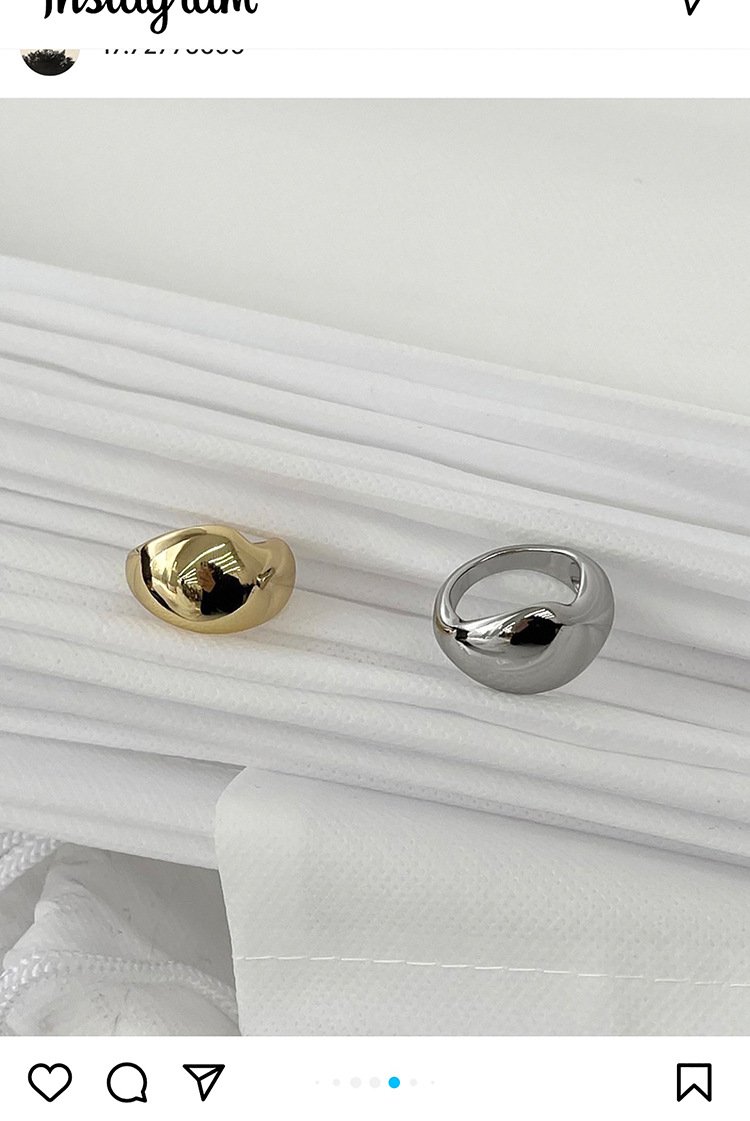 WXLSTUDIO 12/12 00:00 Todo partido anillo grueso no en forma de nicho sentido del diseño